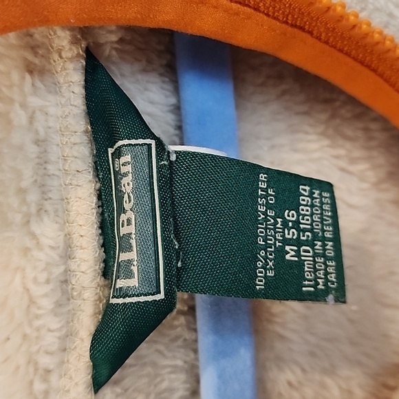 LL Bean cozy kid's pullover hoodie - Picture 3 of 3